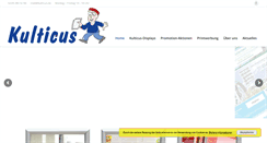 Desktop Screenshot of kulticus.de