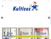 Tablet Screenshot of kulticus.de